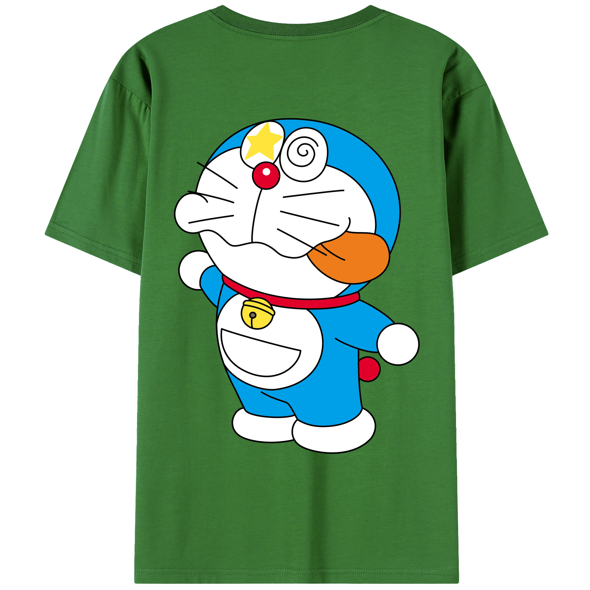 （画像用） ドラえもん Doraemon レディース半袖Tシャツ(バックプリント)